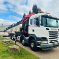 SCANIA R410 8X2 FLAT 82 TON CRANE
