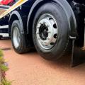 SCANIA R450 8X2 FLAT CRANE D/BAR