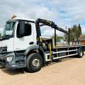 MERCEDES-BENZ AROCS 1824 18 TON FLAT CRANE
