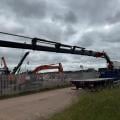 DAF CF 450 8X2 FLAT CRANE D/BAR