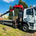 DAF CF 480 8X2 CHEESEWEDGE CRANE