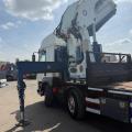 DAF CF 460 8X2 FLAT CRANE D/BAR
