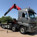 RENAULT C460 8X2 FLAT CRANE