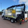 MERCEDES-BENZ ATEGO 816 POLE CARRIER CRANE