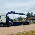 DAF CF 460 8X2 FLAT CRANE