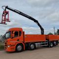 SCANIA P420 SUPER CRANE 8X2 BUILDERS