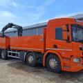 SCANIA P420 SUPER CRANE 8X2 BUILDERS