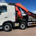 VOLVO FH 460 8X2 FLAT CRANE