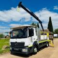 MERCEDES-BENZ ATEGO 816 CRANE POLE CARRIER