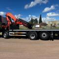 VOLVO FH 460 8X2 FLAT CRANE