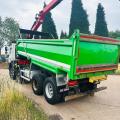 DAF CF 450 8X4 TIPPER GRAB