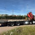 DAF CF 450 8 WHEEL CHEESEWEDGE CRANE