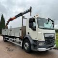 DAF LF 220 18 TON DROPSIDE CRANE