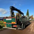 IVECO 180E25 18 TON DROPSIDE CRANE