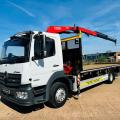MERCEDES-BENZ ATEGO 1323 13.5 TON FLAT CRANE