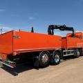 SCANIA P420 8X2 DROPSIDE BRICK GRAB