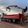 DAF CF 450 FAN 6X2 FLAT CRANE