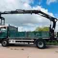 IVECO 180E25 18 TON DROPSIDE CRANE