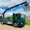 IVECO EUROCARGO 180E25 DROPSIDE CRANE