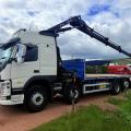 VOLVO FM 460 8X2 FLAT CRANE