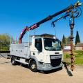 DAF LF 150 POLE ERECTOR CRANE