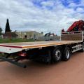 SCANIA R450 8X2 FLAT CRANE D/BAR