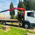 MERCEDES-BENZ ATEGO 1323 13.5 TON FLAT CRANE