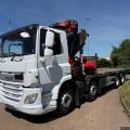 DAF CF 450 8X4 CHEESEWEDGE CRANE