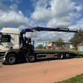 DAF CF 460 8X2 CHEESEWEDGE CRANE