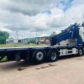 DAF CF 460 8X2 FLAT CRANE