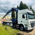 DAF CF 460 8X2 FLAT CRANE