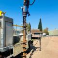 DAF LF 150 POLE ERECTOR CRANE