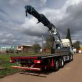 DAF CF 460 8X2 FLAT CRANE D/BAR