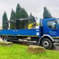 DAF FA LF 55.220 18 TON DROPSIDE CRANE