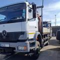 MERCEDES-BENZ ATEGO 1823 4X4 DROPSIDE CRANE