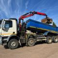 DAF 85 CF 410 8X4 TIPPER GRAB