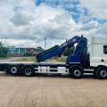 DAF CF 460 8X2 FLAT CRANE
