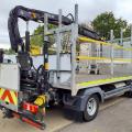 MERCEDES-BENZ ATEGO 816 POLE CARRIER CRANE