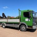 MERCEDES-BENZ ATEGO 1018 DROPSIDE CRANE