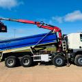 DAF CF 450 8X4 TIPPER GRAB CRANE