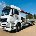 MAN TGS 26.440 6X2 FLAT CRANE
