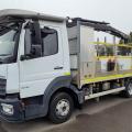 MERCEDES-BENZ ATEGO 816 POLE CARRIER CRANE