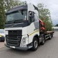 VOLVO FH 8X2 FLAT CRANE DRAWBAR