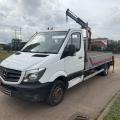 MERCEDES-BENZ SPRINTER 516 CDI 5 TON DROPSIDE CRANE