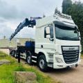 DAF CF 460 8X2 FLAT CRANE