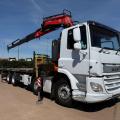 DAF CF 450 8X4 CHEESEWEDGE CRANE