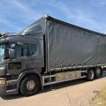 SCANIA P320 6X2 CURTAINSIDER