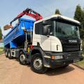 SCANIA P410 8X4 TIPPER GRAB