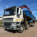DAF 85 CF 410 8X4 TIPPER GRAB