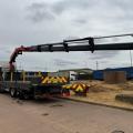 DAF CF 410 8X4 DROPSIDE CRANE